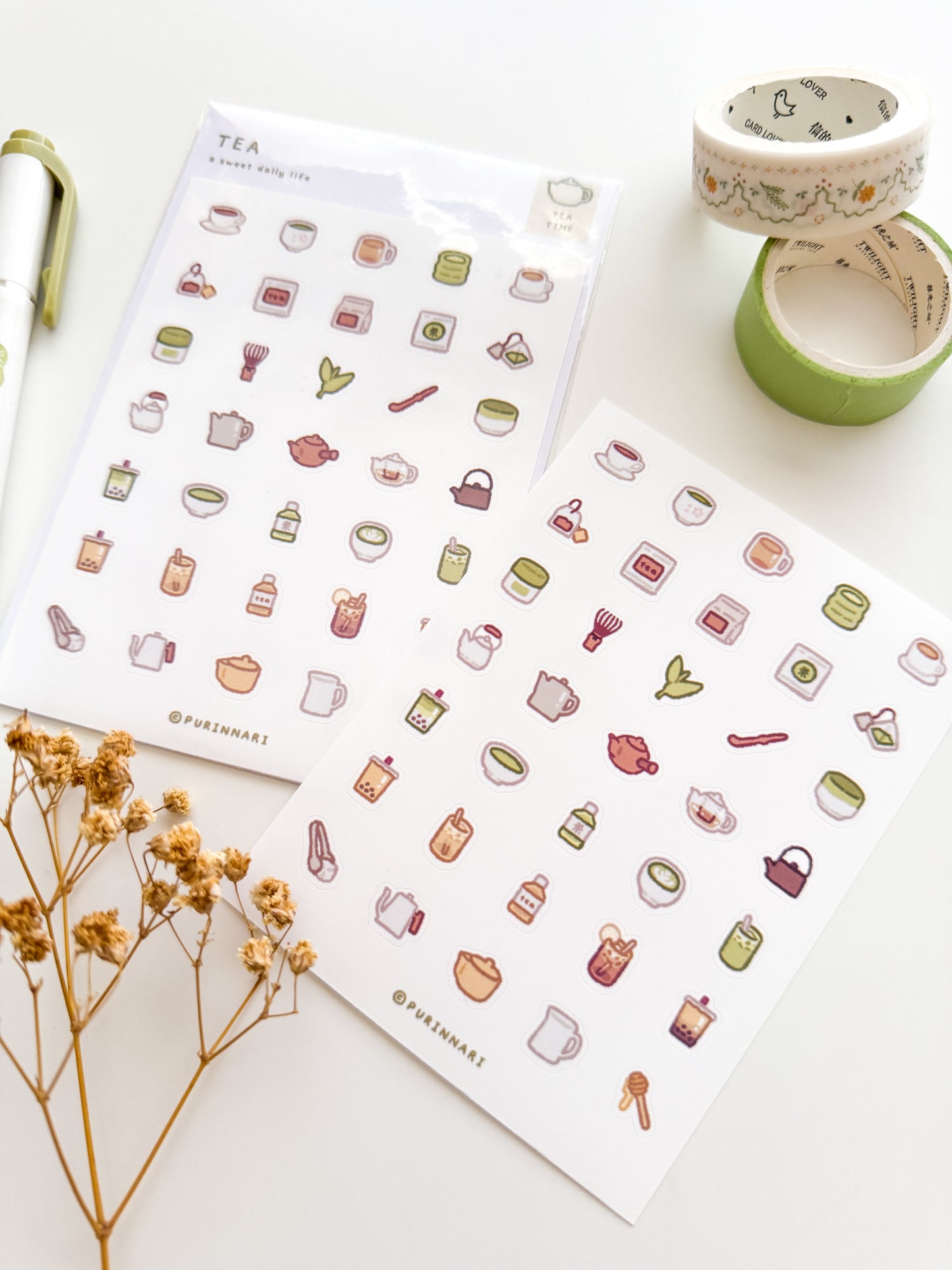 Tea Time Sticker Sheet