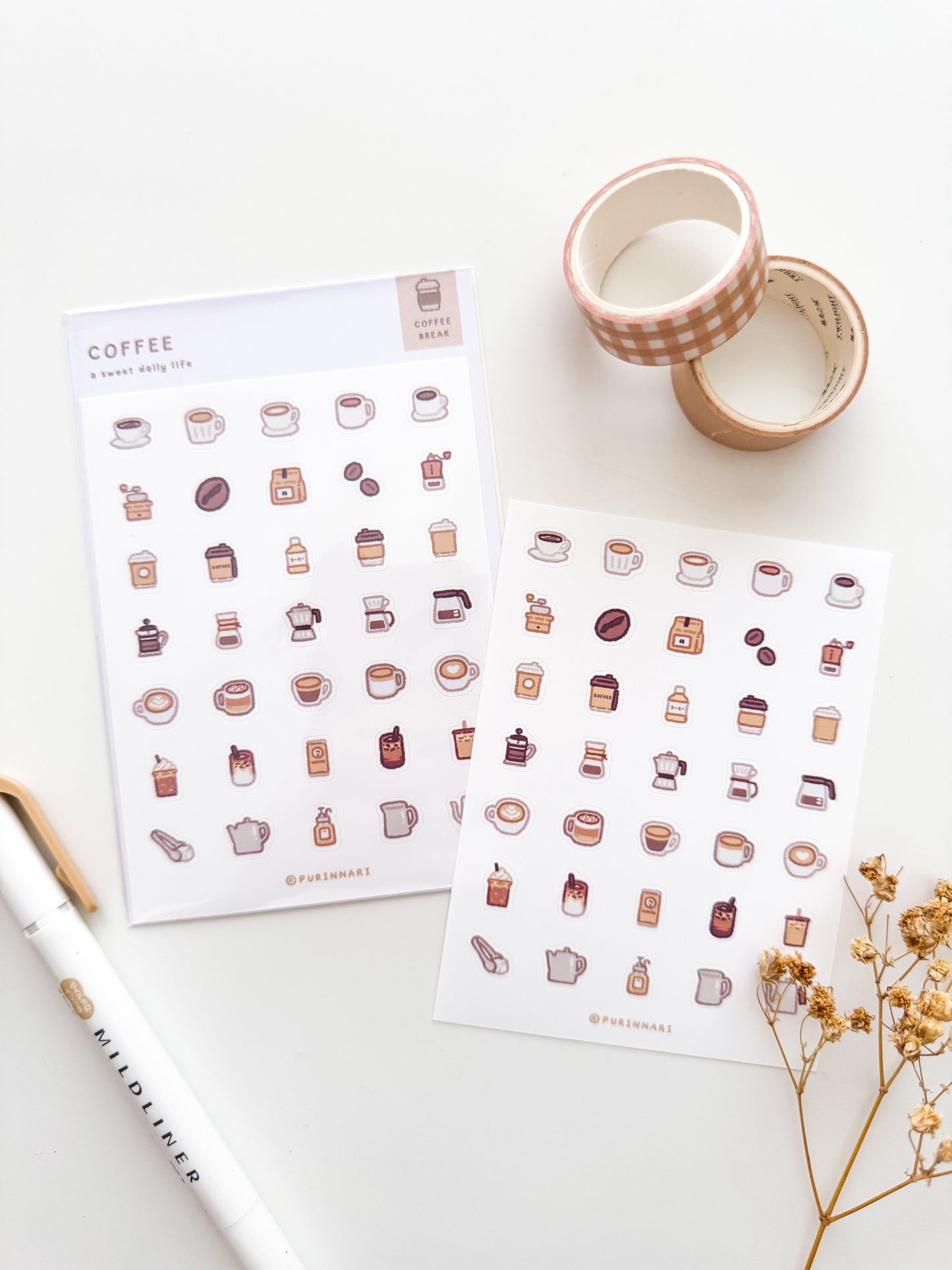 Coffee Break Sticker Sheet