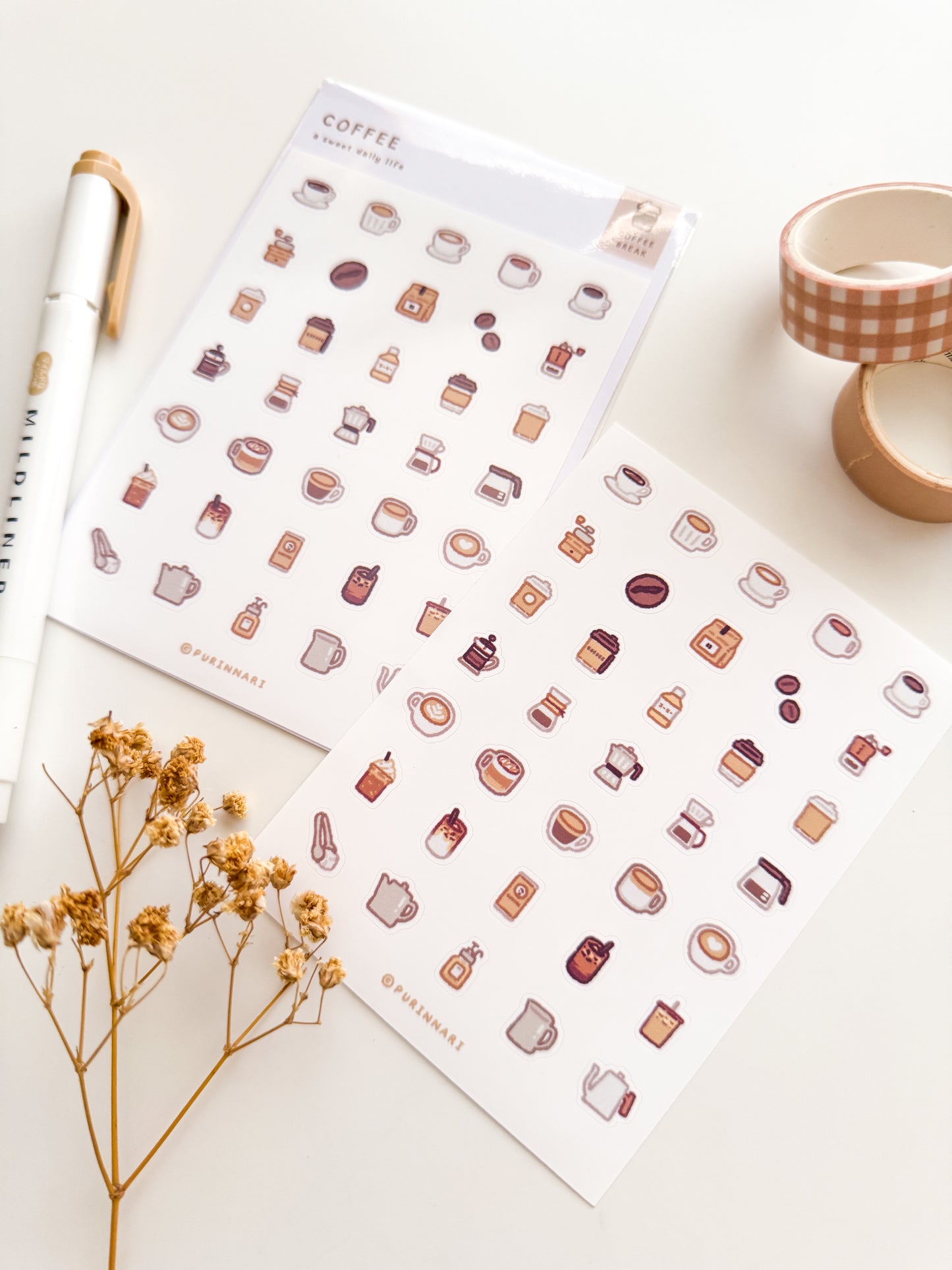 Coffee Break Sticker Sheet