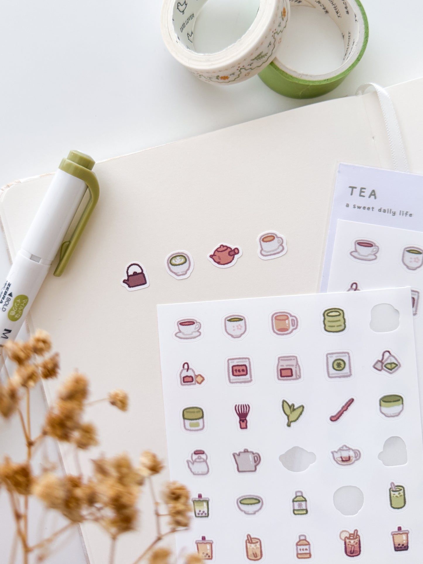 Tea Time Sticker Sheet
