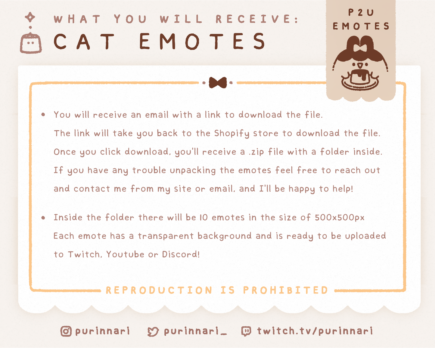 [ P2U ] Cat Emotes Bundle of 10 | Discord/Twitch/Youtube