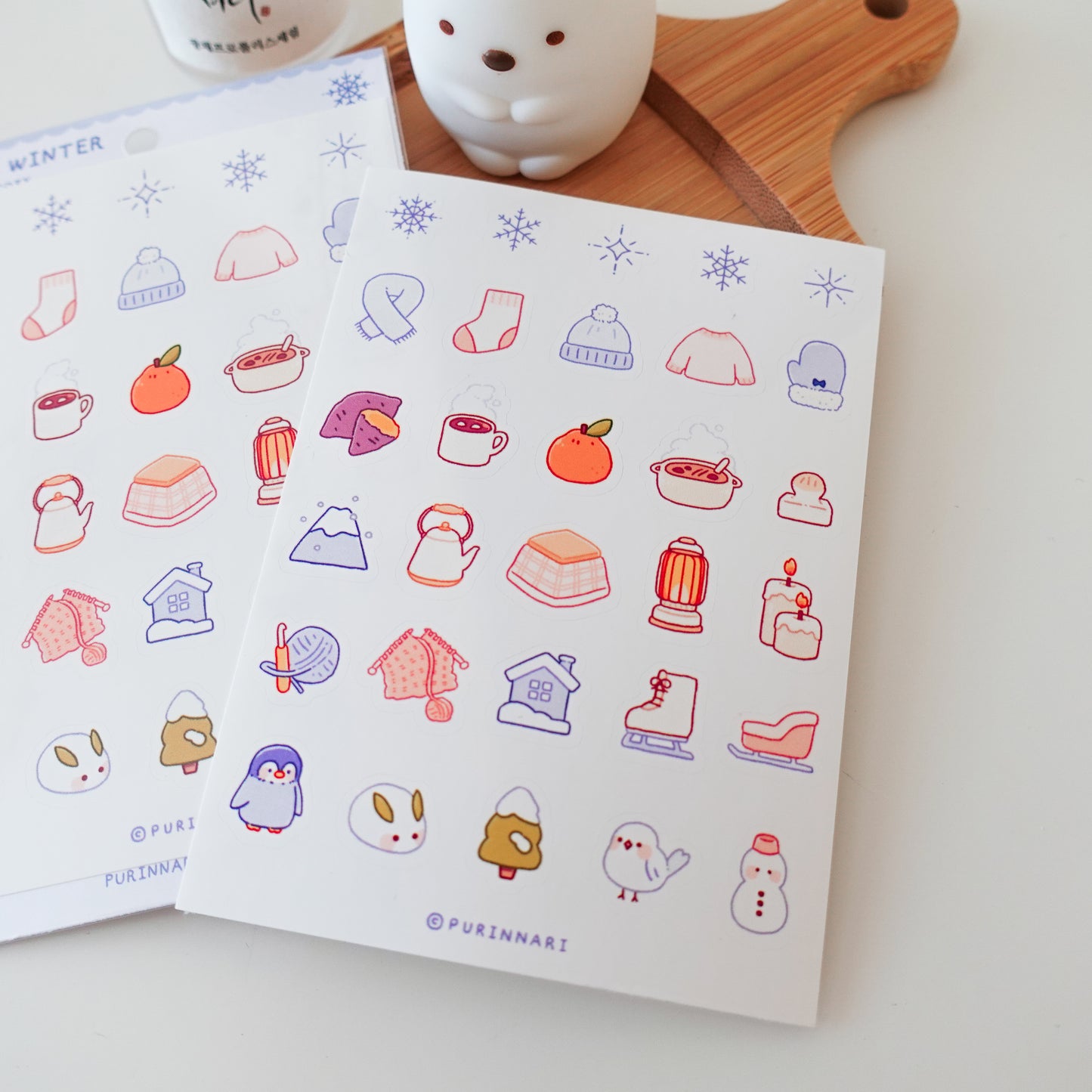 Warm Winter Sticker Sheet