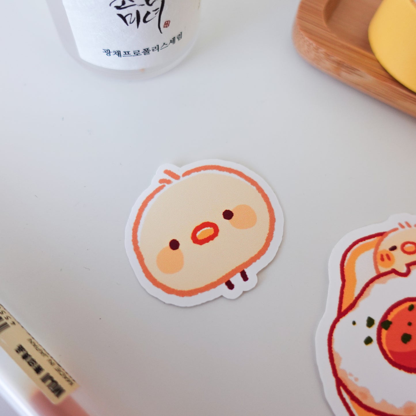 Hiyopipan Decal Stickers ⋮ Chick and Bread