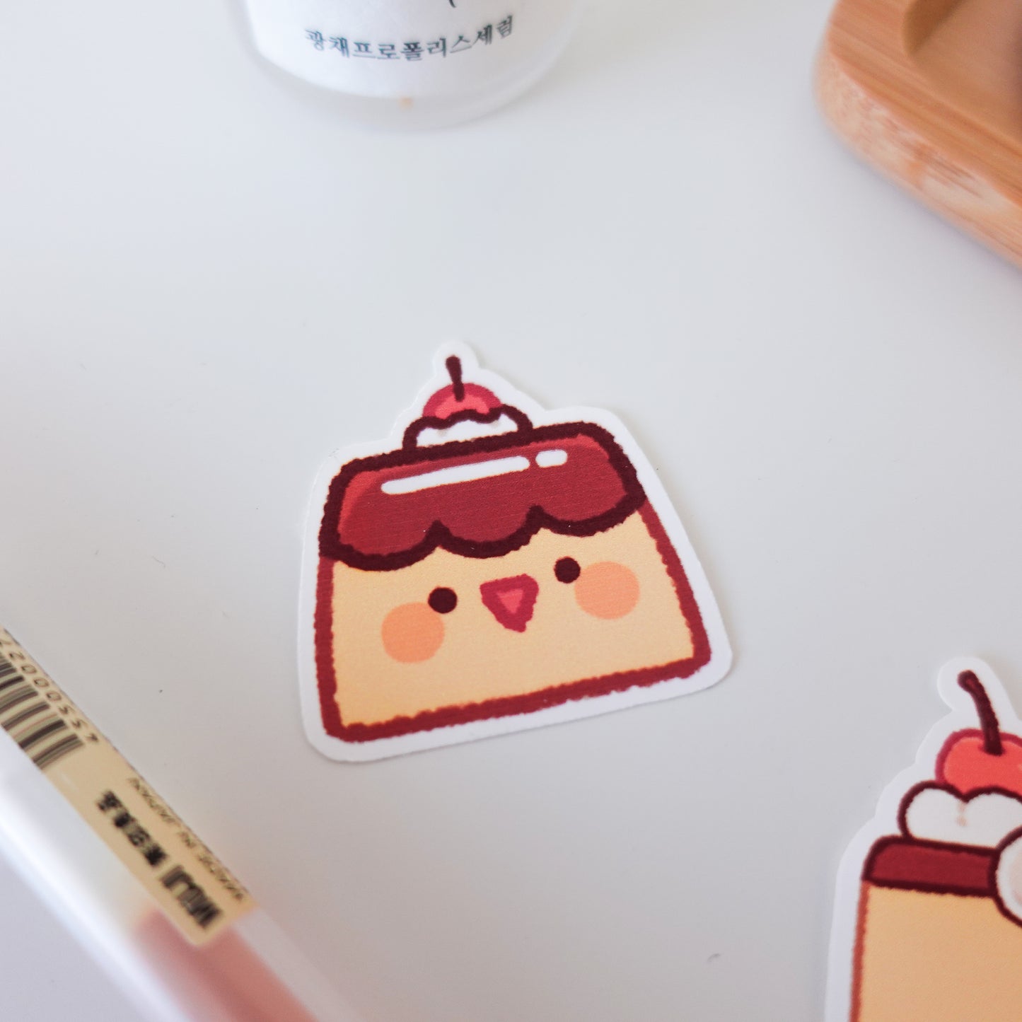 Puririn and Purin Decal Stickers ⋮ Bunny made of Purin