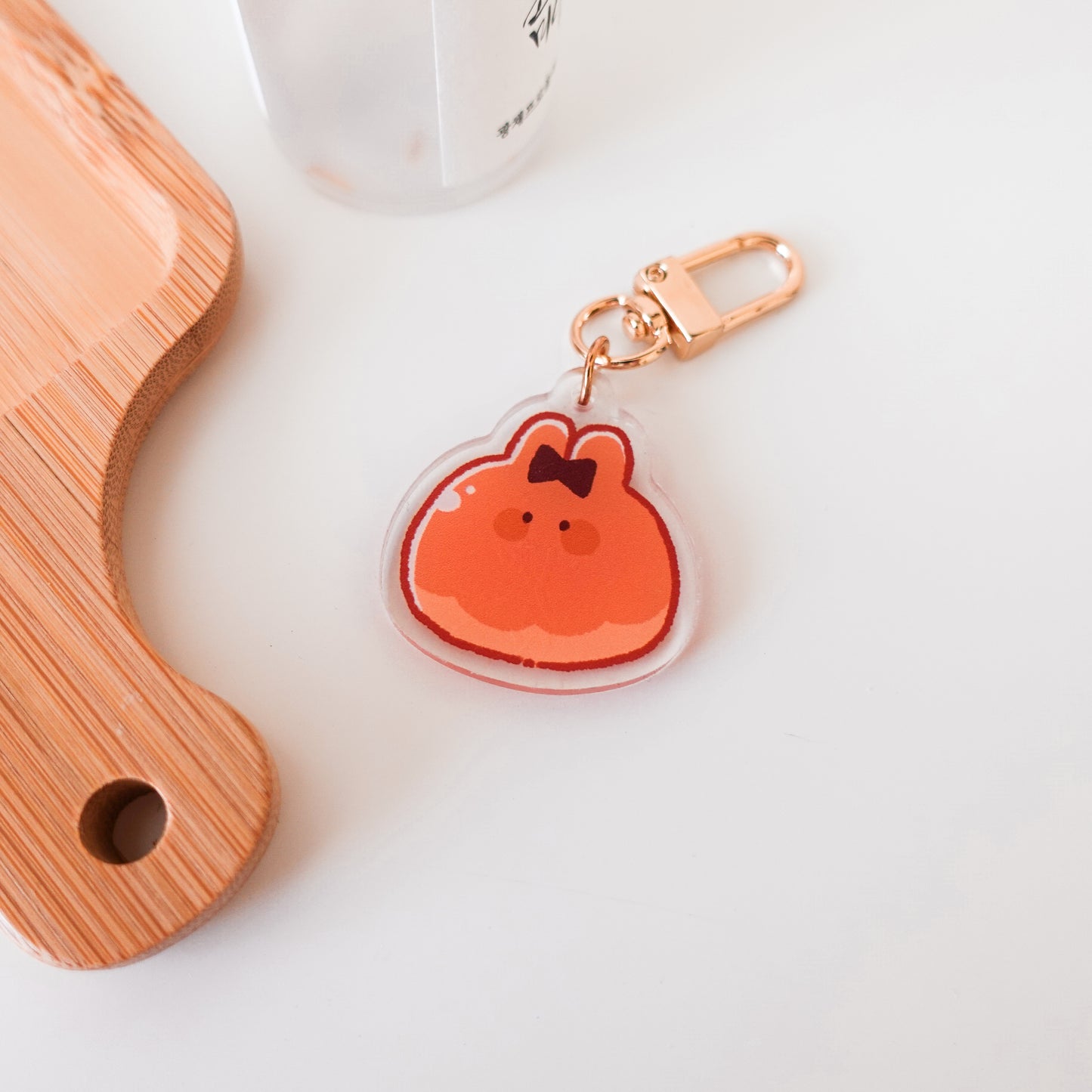 Original Plain Bread Keychain ⋮ Bunny Bakery