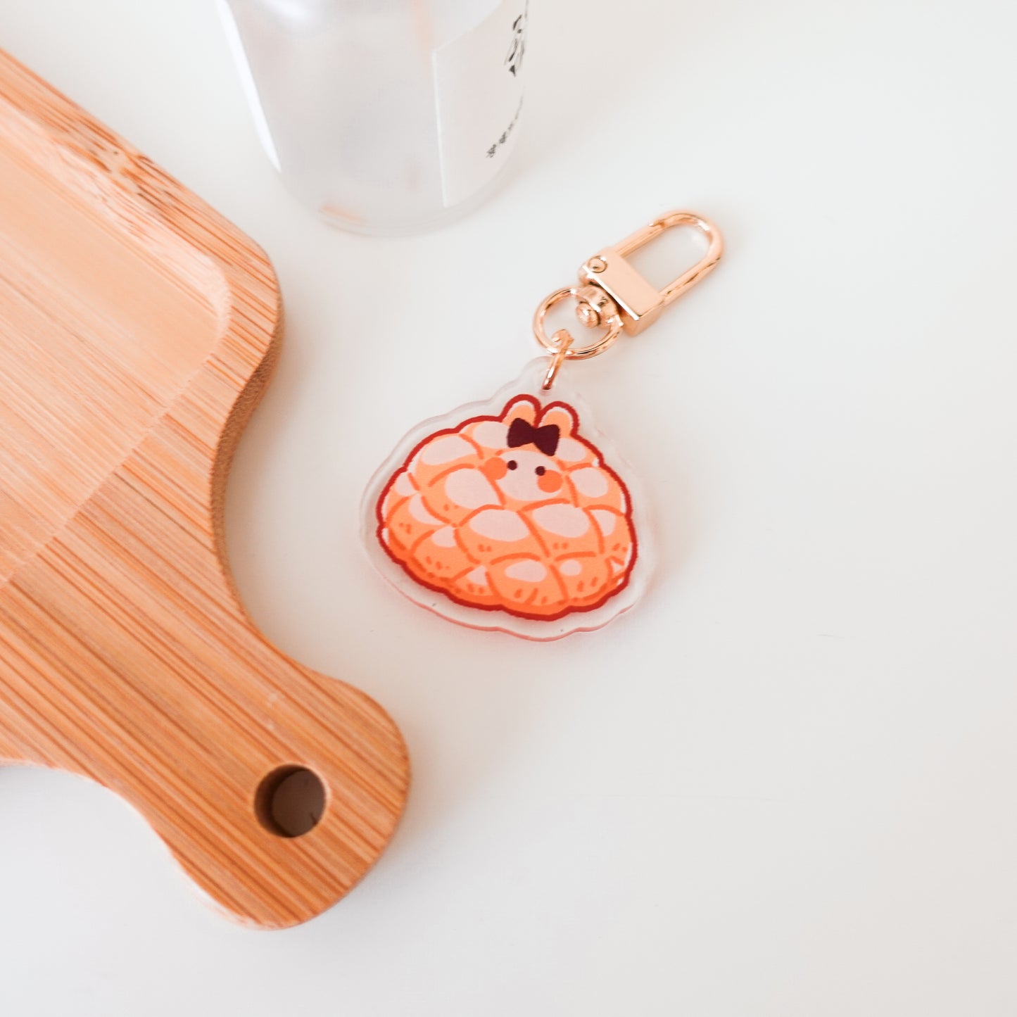 Original Plain Bread Keychain ⋮ Bunny Bakery