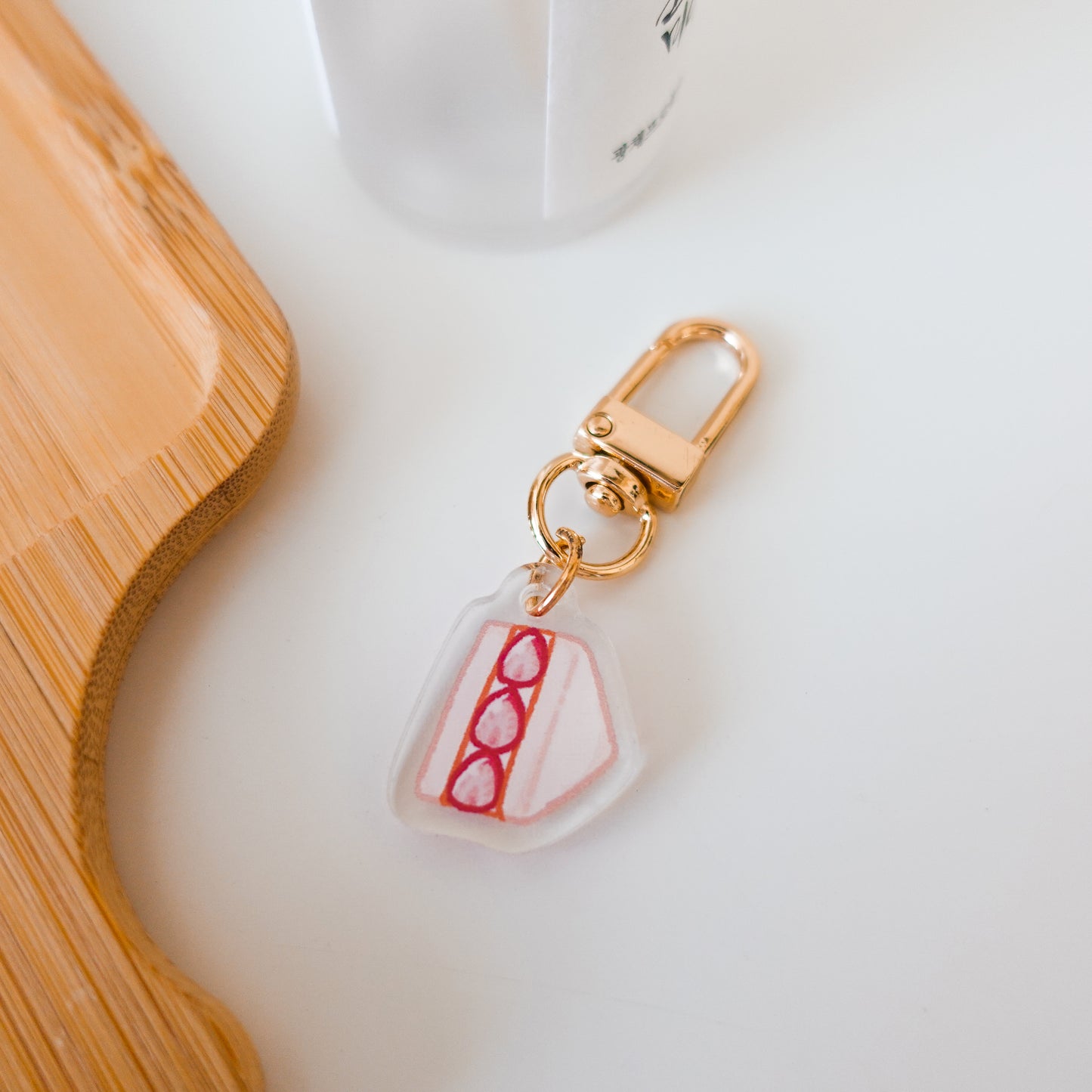 Hanami Picnic Acrylic Charm Keychains ⋮ Spring Sakura