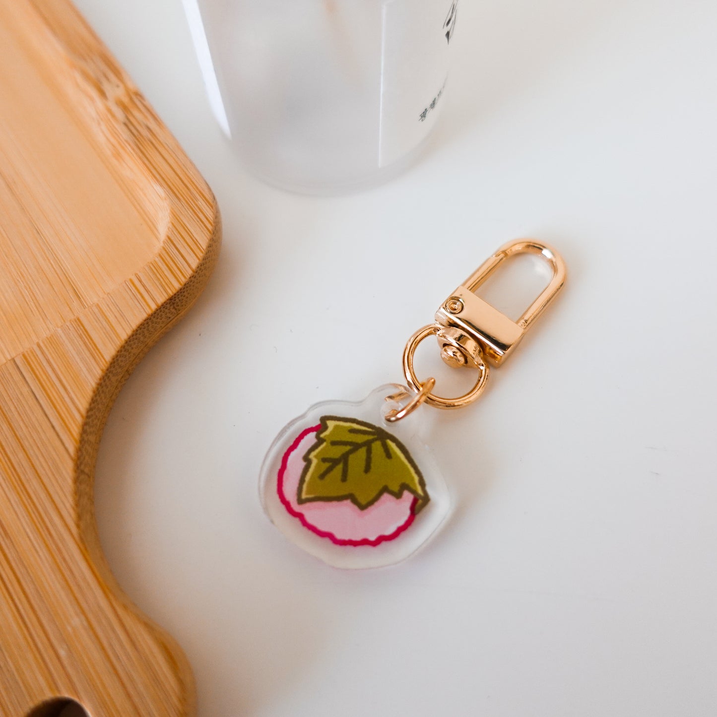 Hanami Picnic Acrylic Charm Keychains ⋮ Spring Sakura