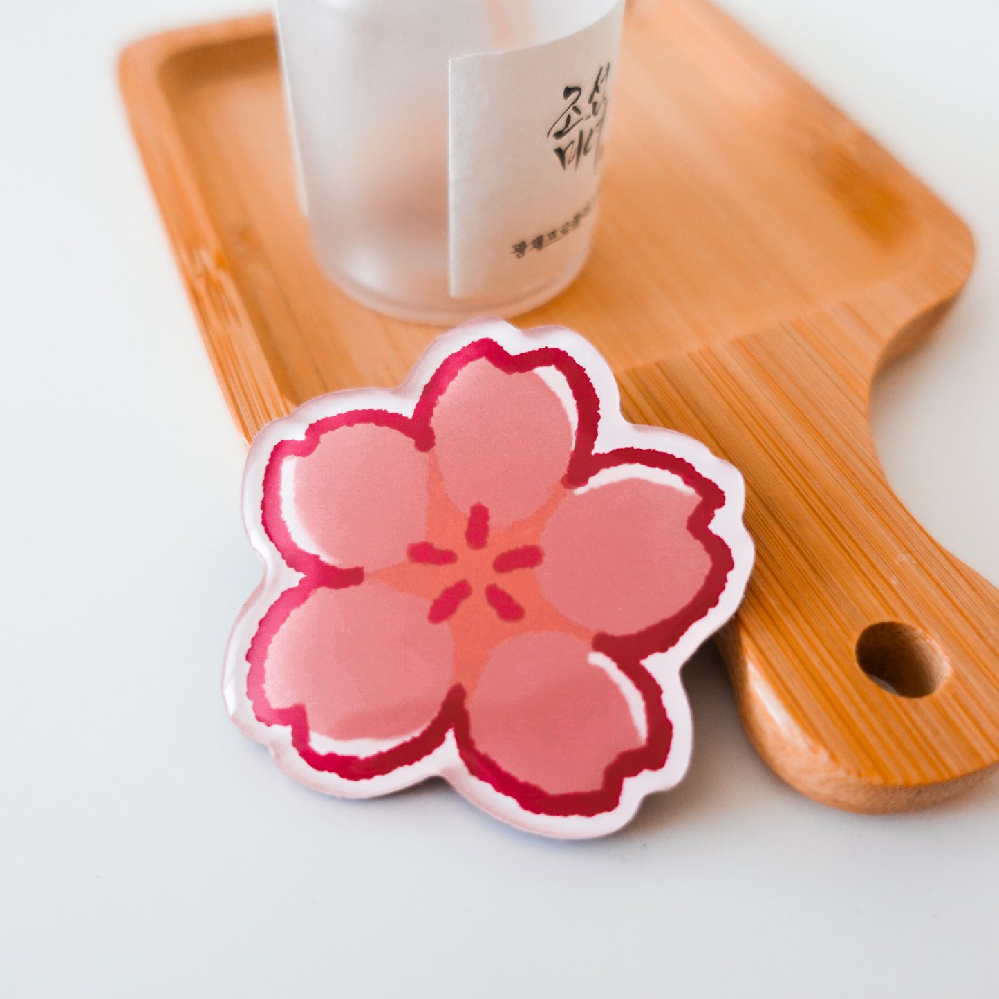 Sakura Acrylic Magnet ⋮ Spring Sakura Desserts