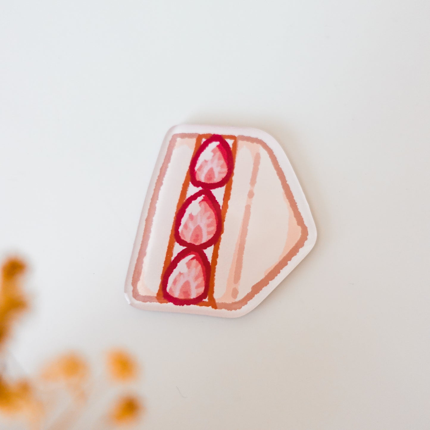 Ichigo Sando Strawberry Sandwich Magnet ⋮ Spring Sakura Desserts