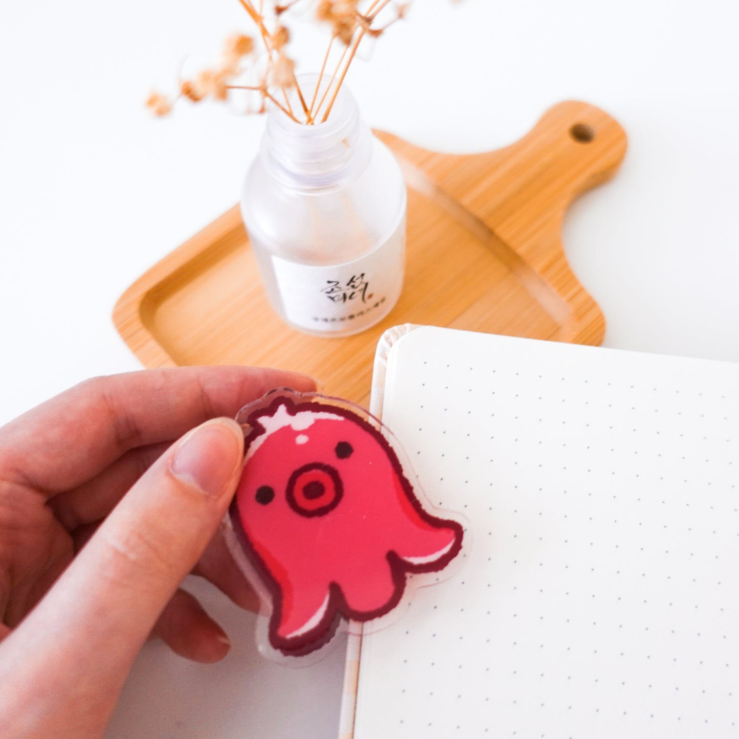 Tako Twins Acrylic Binder Clip ⋮ Cute Octopus Sausages