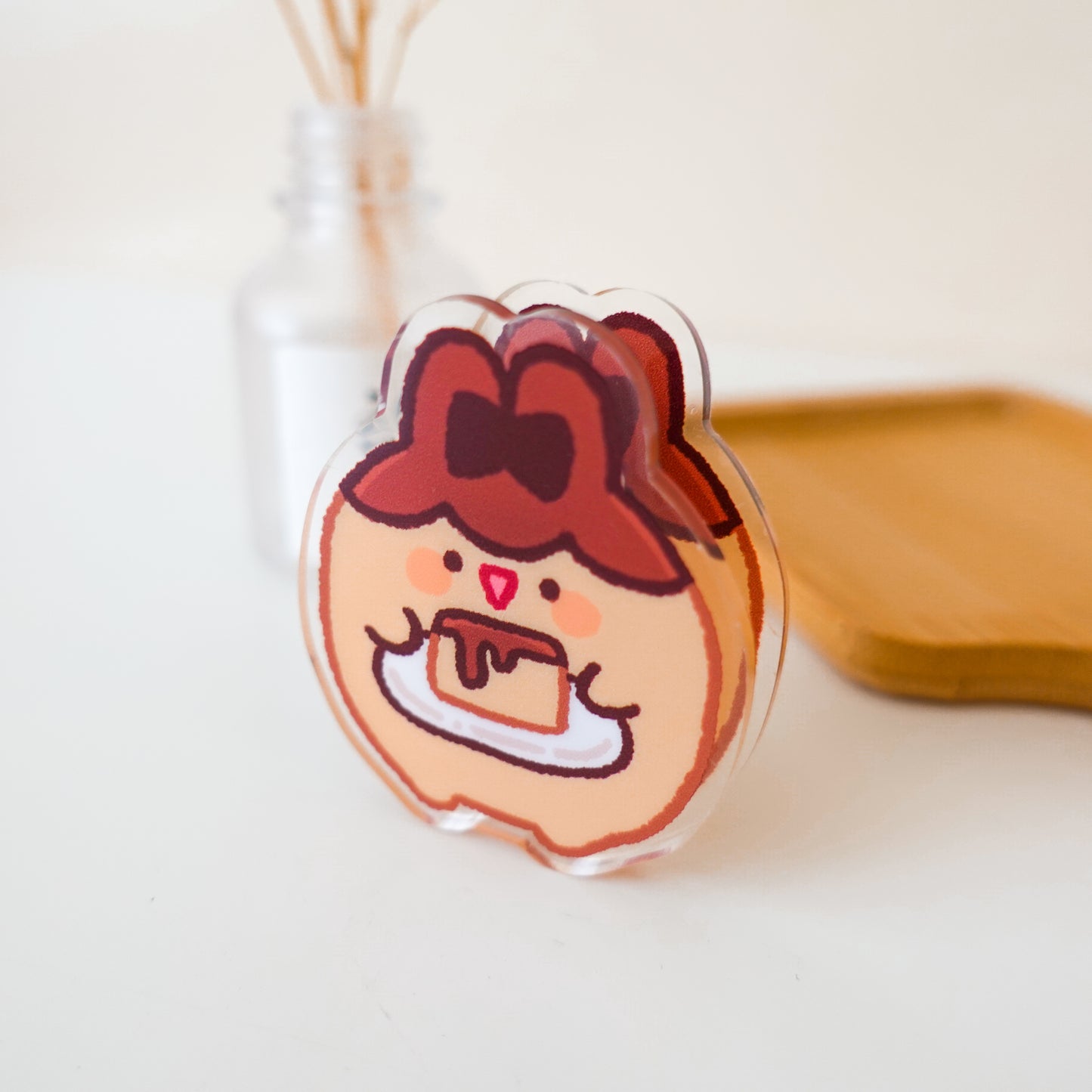 Puririn Acrylic Binder Clip ⋮ Bunny made of Purin