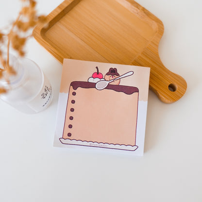 Puririn Sticky Note and Memo Pad ⋮ Bunny made of Purin