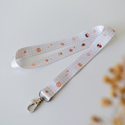 Small Things Deco Lanyard ⋮ Yellow Deco / Pink Deco