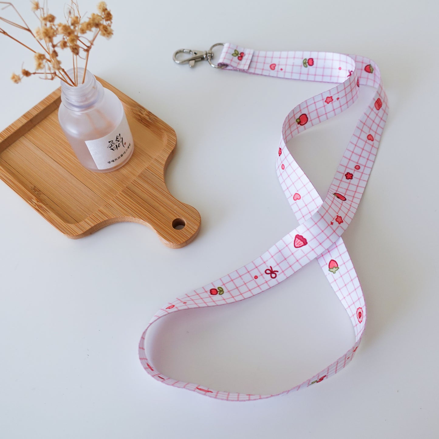 Small Things Deco Lanyard ⋮ Yellow Deco / Pink Deco