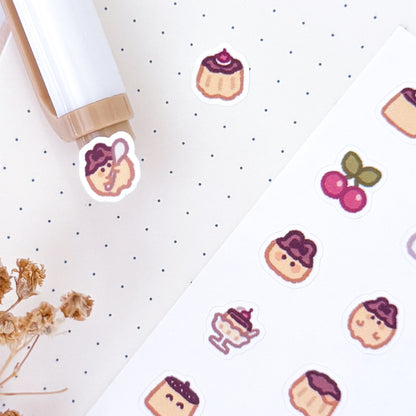 Purin Sticker Sheet ⋮ Puririn & Creme