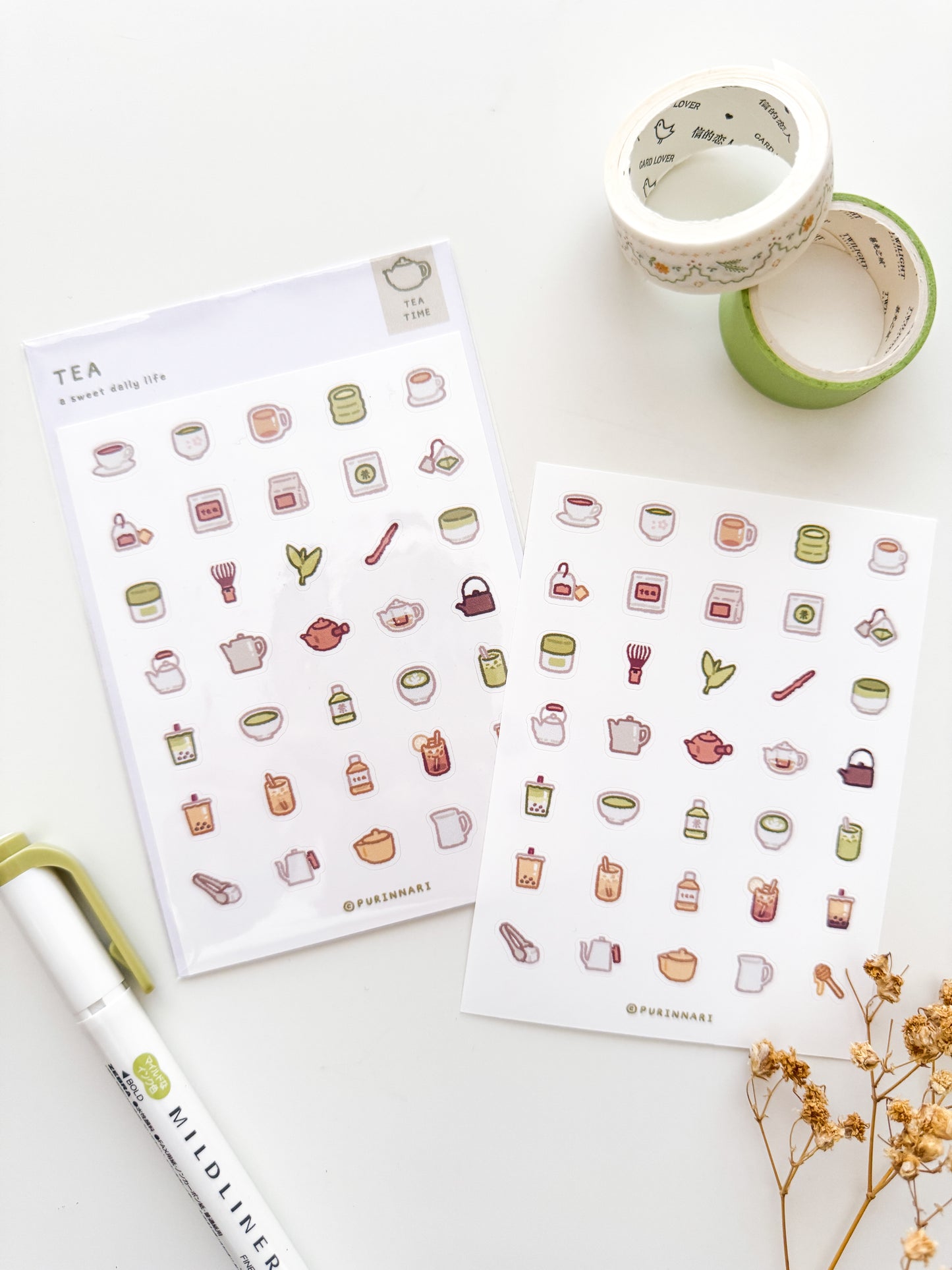 Tea Time Sticker Sheet