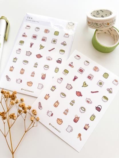 Tea Time Sticker Sheet