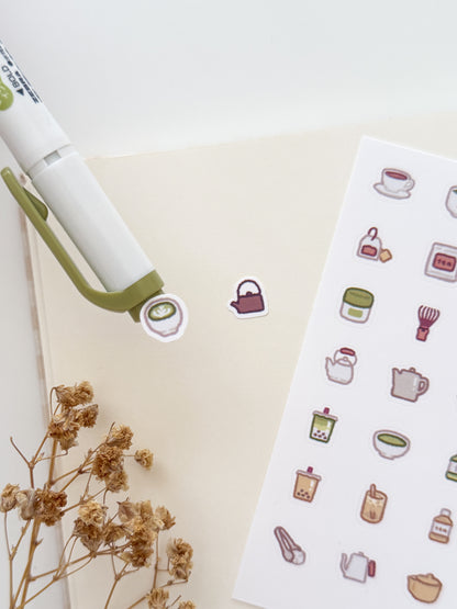 Tea Time Sticker Sheet