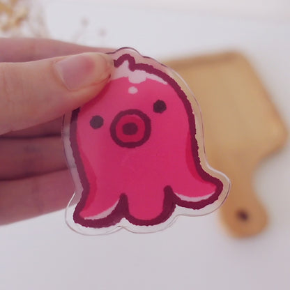 Tako Twins Acrylic Binder Clip ⋮ Cute Octopus Sausages